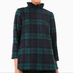 Tuckernuck Blackwatch Plaid Faye Blouse